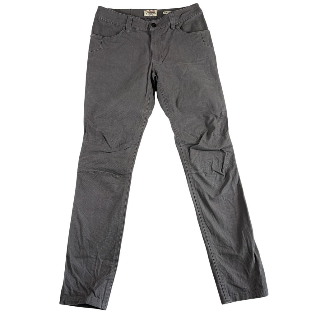 Off The Grid Trailblazer Taper Fit Pants Mens 32x34 Gray Stretch Rugged Workwear